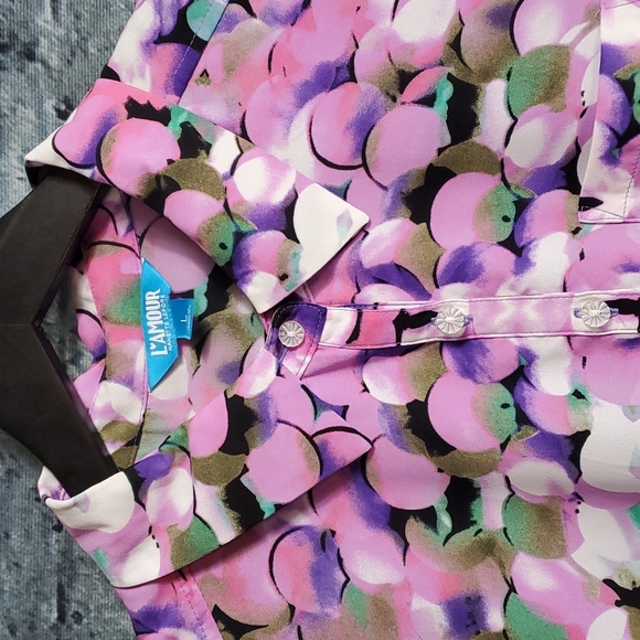 Nanette Lepore | L'Amour Gypsy Boho Prairiecore Watercolor Floral Dress - Picture 3 of 9